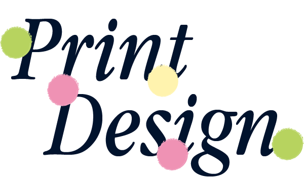 Print Design Projects Title